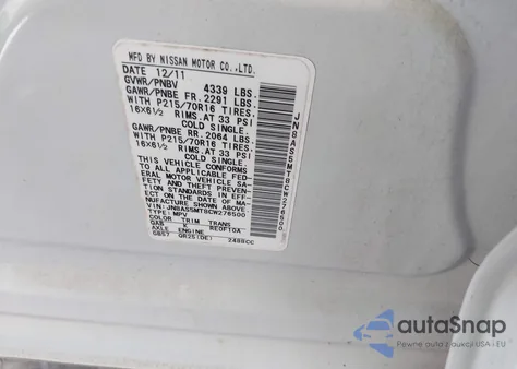 2012 Nissan Rogue S from USA, damaged, VIN JN8AS5MT8CW276500